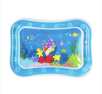 Inflatable Sea Turtle- Brightilo Baby Water Play Mat