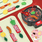 Kids' Play Kitchen Set – Brightilo Electric Oven & Hot Pot