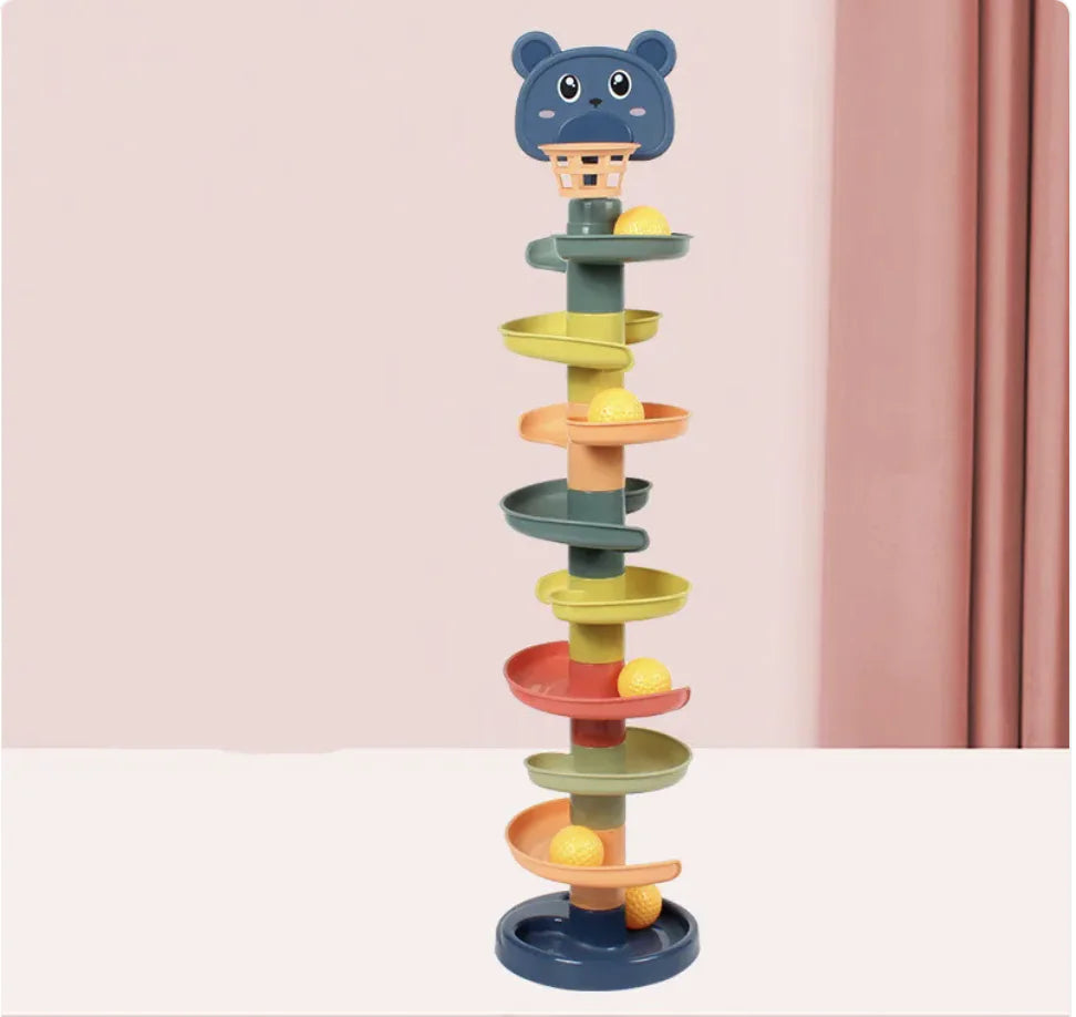 Baby Jenga Rolling Ball Toy - Brightilo Fun & Interactive Learning Game