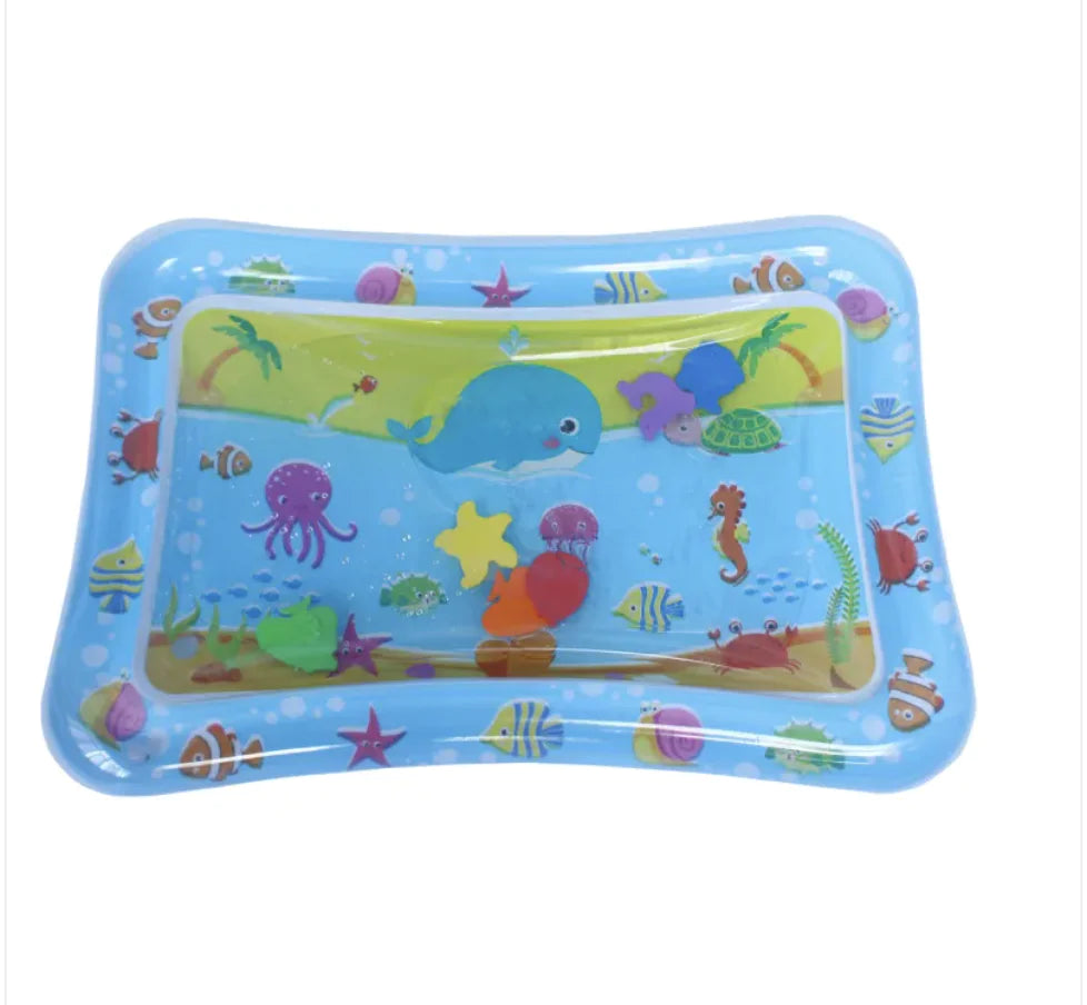 Inflatable Sea Turtle- Brightilo Baby Water Play Mat