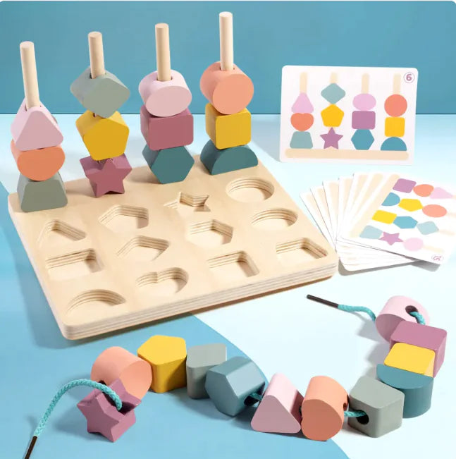 Brightilo Shape Stacking Matching Board