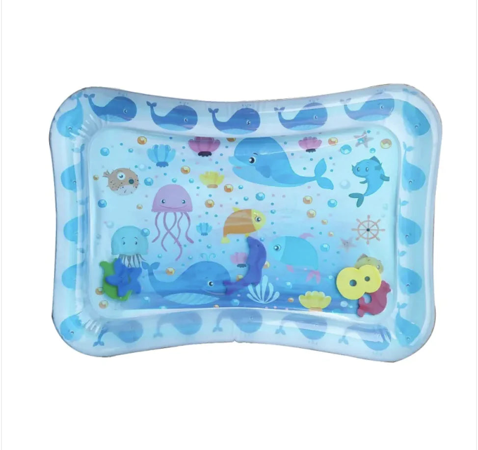 Inflatable Sea Turtle- Brightilo Baby Water Play Mat