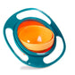 Children's Rotating Balance Bowl - Brightilo Spill-Proof & Kid-Friendly Snack Holder