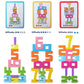 Wooden Digital Building Blocks - Brightilo Fun & Educational Learning Set