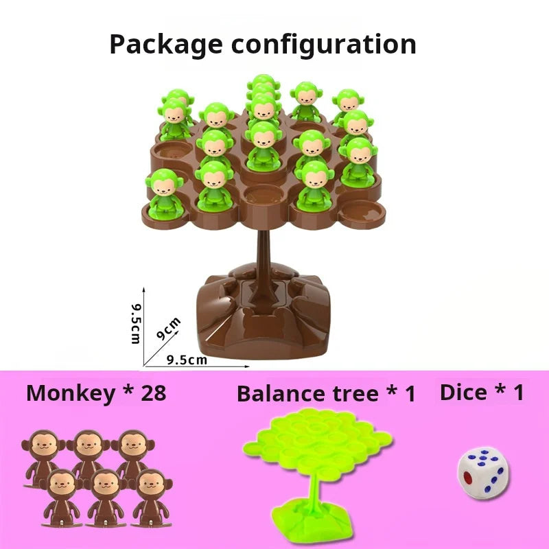 Monkey Balance Tree - Brightilo Fun Focus & Coordination Game for Kids