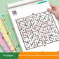 Maze Game Book for Kids - Brightilo Fun & Educational Brain Training