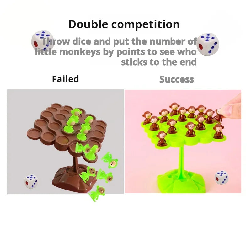 Monkey Balance Tree - Brightilo Fun Focus & Coordination Game for Kids