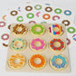 Wooden Donut Puzzle - Brightilo Montessori Early Learning Matching Game