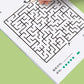 Maze Game Book for Kids - Brightilo Fun & Educational Brain Training