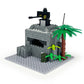 WW2 Army Command Post Building Blocks - Brightilo Military Soldiers Bunker & Sentry Tower Toy