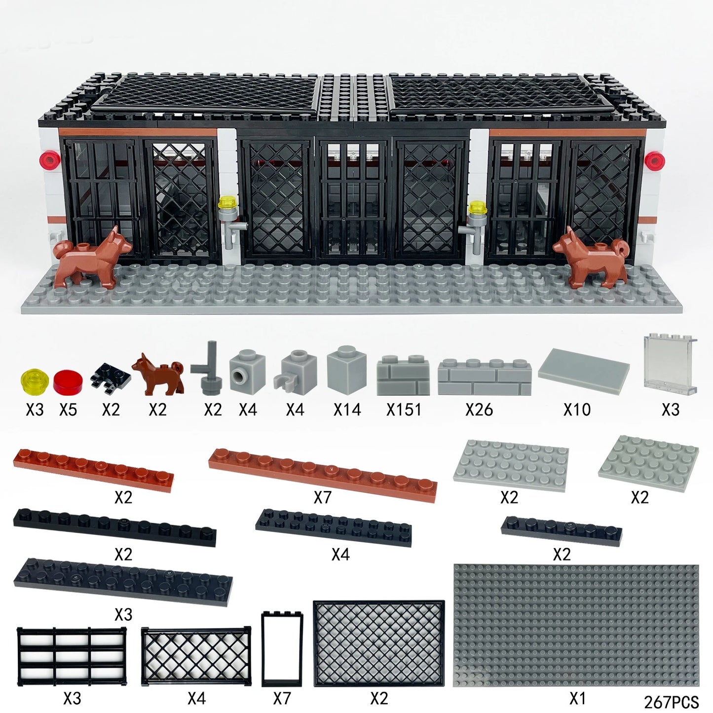 WW2 Army Command Post Building Blocks - Brightilo Military Soldiers Bunker & Sentry Tower Toy