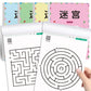 Maze Game Book for Kids - Brightilo Fun & Educational Brain Training