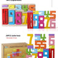 Wooden Digital Building Blocks - Brightilo Fun & Educational Learning Set