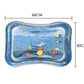 Inflatable Sea Turtle- Brightilo Baby Water Play Mat