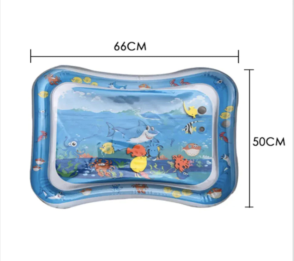 Inflatable Sea Turtle- Brightilo Baby Water Play Mat