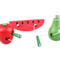 Montessori Wooden Threading Puzzle - Brightilo Watermelon & Cheese Toy