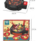 Kids' Play Kitchen Set – Brightilo Electric Oven & Hot Pot