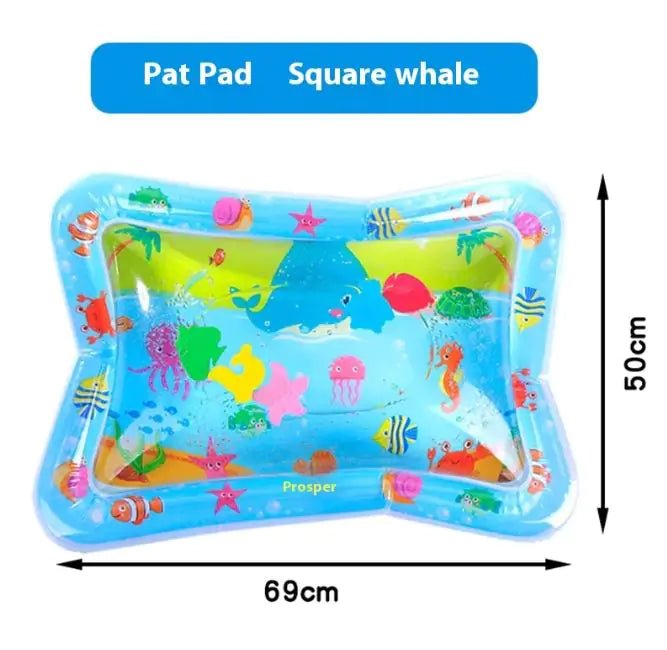 PVC Inflatable Water Cushion - Brightilo Sensory Baby Play Mat