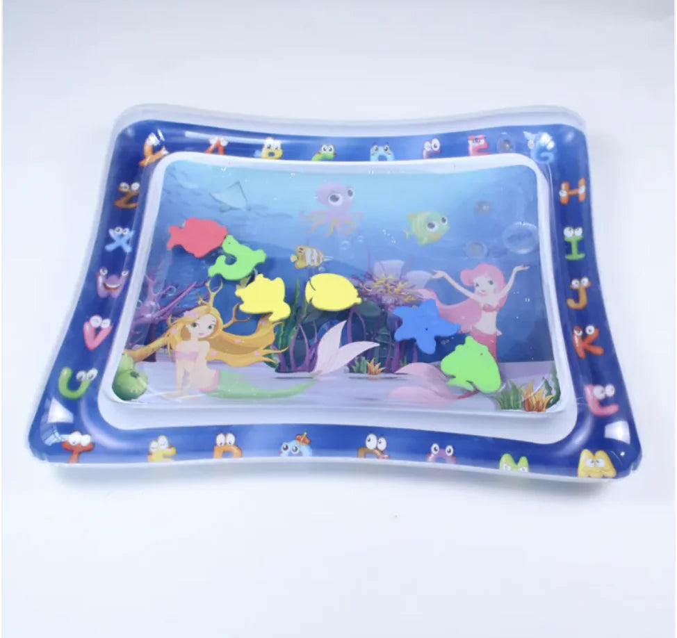 Inflatable Sea Turtle- Brightilo Baby Water Play Mat