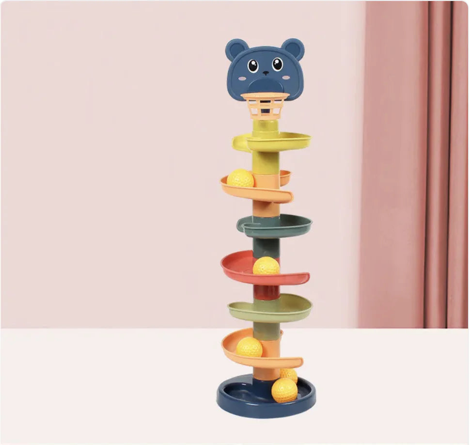 Baby Jenga Rolling Ball Toy - Brightilo Fun & Interactive Learning Game