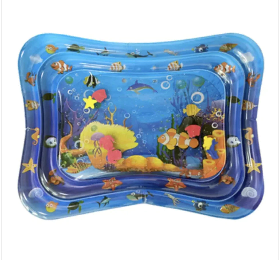 Inflatable Sea Turtle- Brightilo Baby Water Play Mat