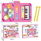 Kids Interactive Drum Kit - Brightilo 2-in-1 Musical Fun